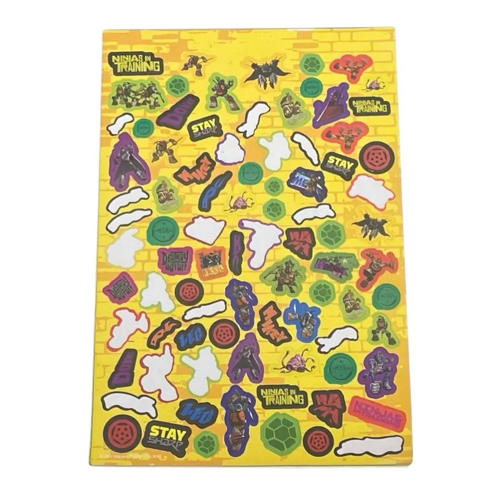 Teenage Mutant Ninja Turtles Activity &‎ Sticker Book Bundle Like New!